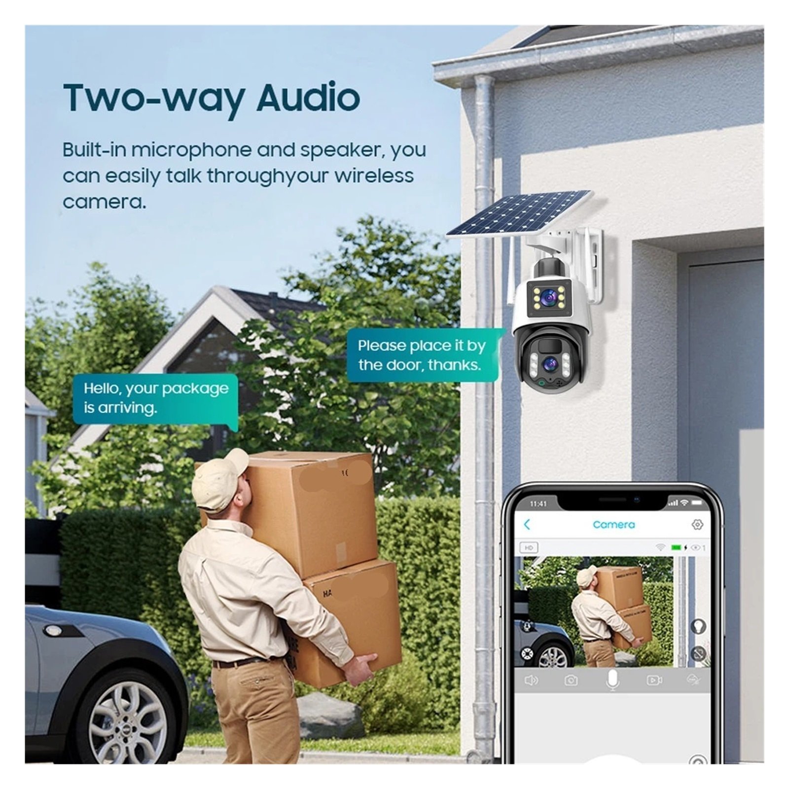 Senhuo V380 Solar 8MP 10x Zoom, CCTV, 4G, SIM Camera, Wireless WIFI Battery, Outdoor Waterproof, 360-degree Pan Tilt IP Camera