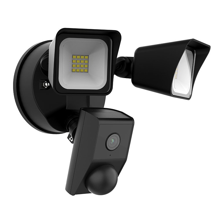 Wifi 2 Way Audio 1080hd Wall Led Security Light Outdoor Home Security Motion Sensor Light With Built-in Camera