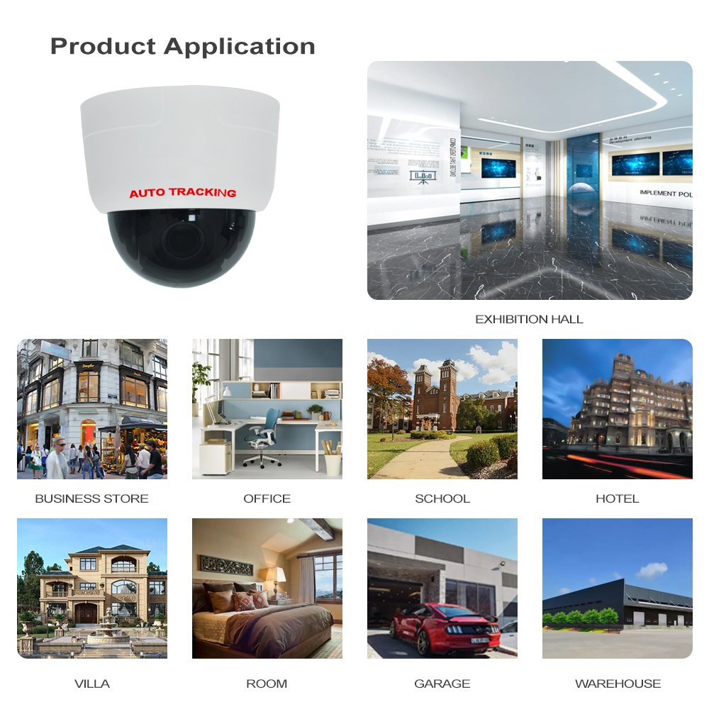 10X 4X Optical Zoom Surveillance CCTV Security Camera System IP Network Full HD PTZ Outdoor Network Camera