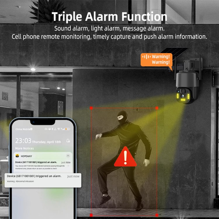 2024 trending products solar 4g wireless sim cctv outdoor indoor home security battery camera