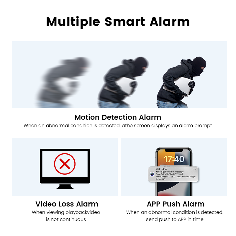 Indoor outdoor wired 4 Channel 5 in 1 AHD Video Surveillance System P2P 2mp 4ch DVR kit cctv set 4 camera dvr security system