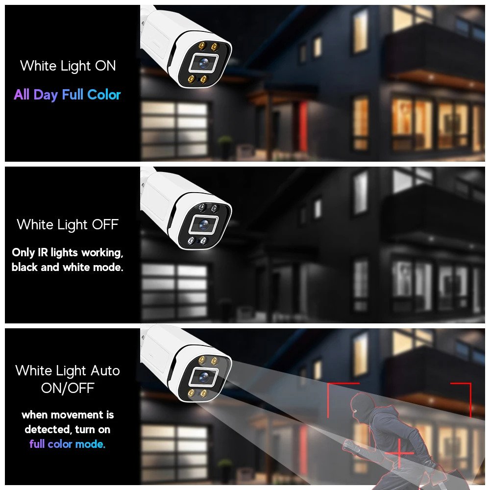 4/8 channel 8CH P2P wired poe full hd night vision home outdoor surveillance security ip AI DVR cctv kit camera system for home
