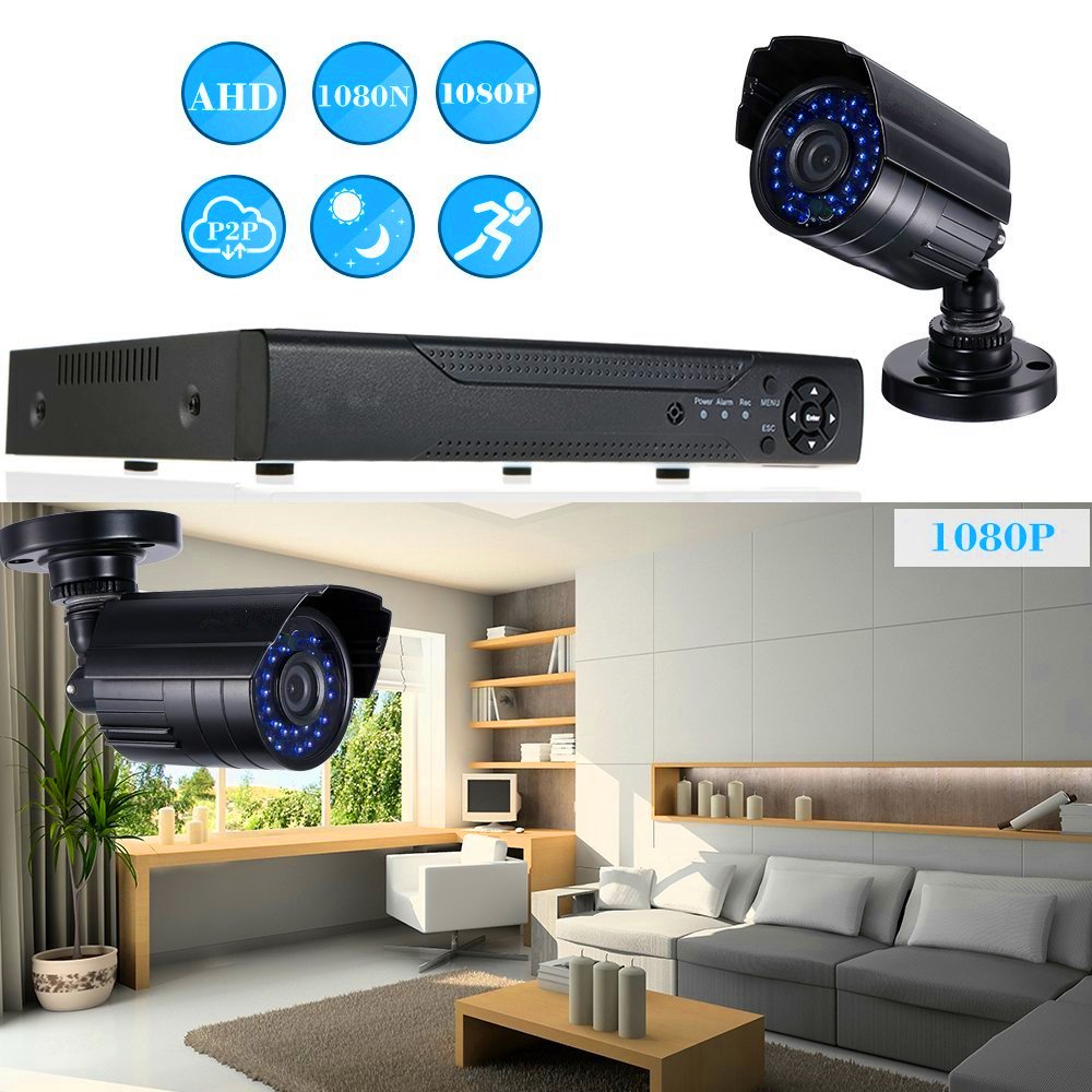 Surveillance Security System 16 Channel Standalone H.264 DVR 16pcs CCTV Day/Night Camera