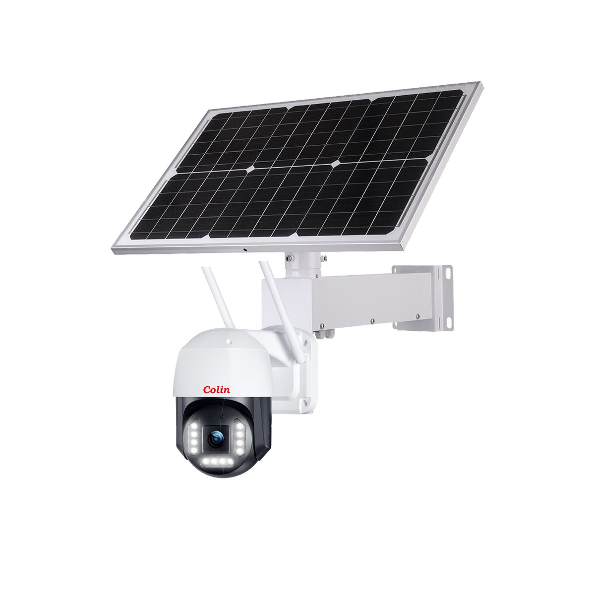 24H long videop 5MP 8MP Outdoor Wireless Surveillance PTZ 40W Solar Camera 4G WIFI solar security camera system wireless outdoor