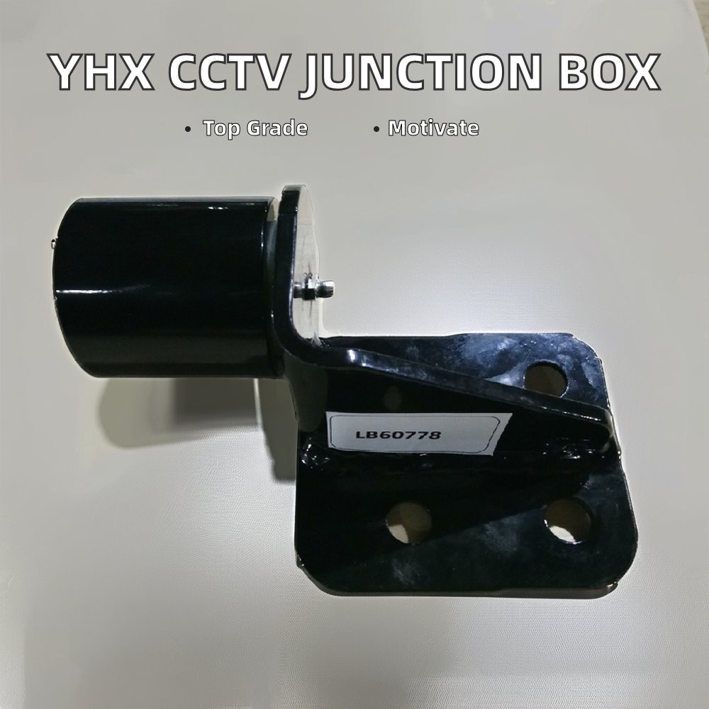 Stainless Steel Wall Mounted Aluminum Alloy Camera Bracket CNC Machined Junction Box for Surveillance for Drilling