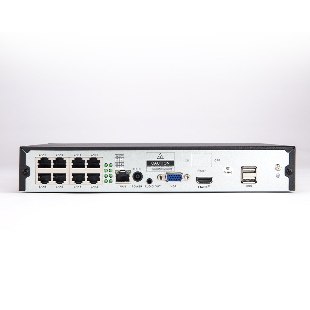 Cctv Surveillance System 5MP Bullet Camera Dome Camera IP66 Waterproof 8ch 1080p Poe Nvr Kit 8MP Poe Nvr Cctv Kit