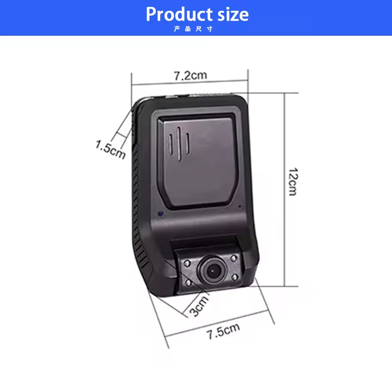4G Dash Cam 360 Driving Recorder Car Surveillance Camera Mini Camera Wifi Dash Cam Front And Rear 4K