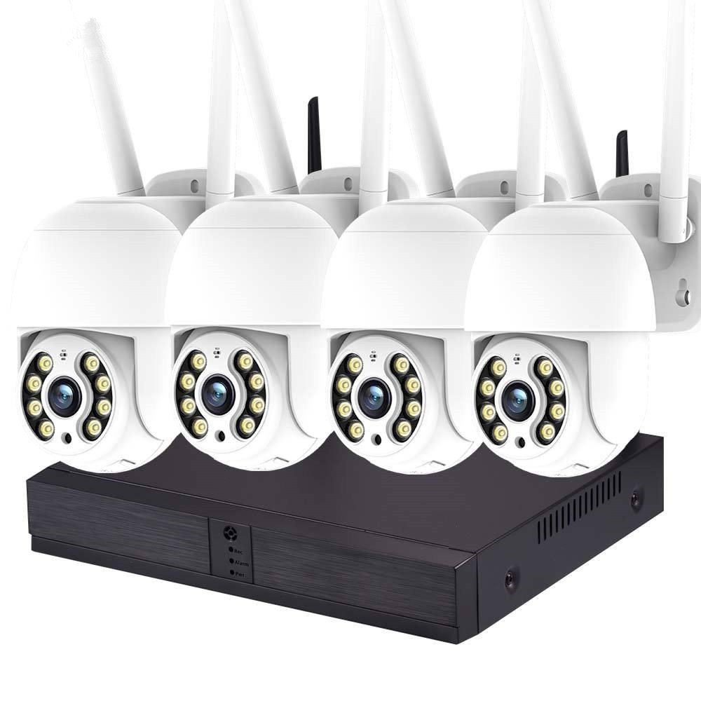 xmeye 3MP WiFi ptz Camera Home Security System wifi nvr Kit 4CH NVR Recorder Wireless CCTV Video Surveillance wifi camera kit