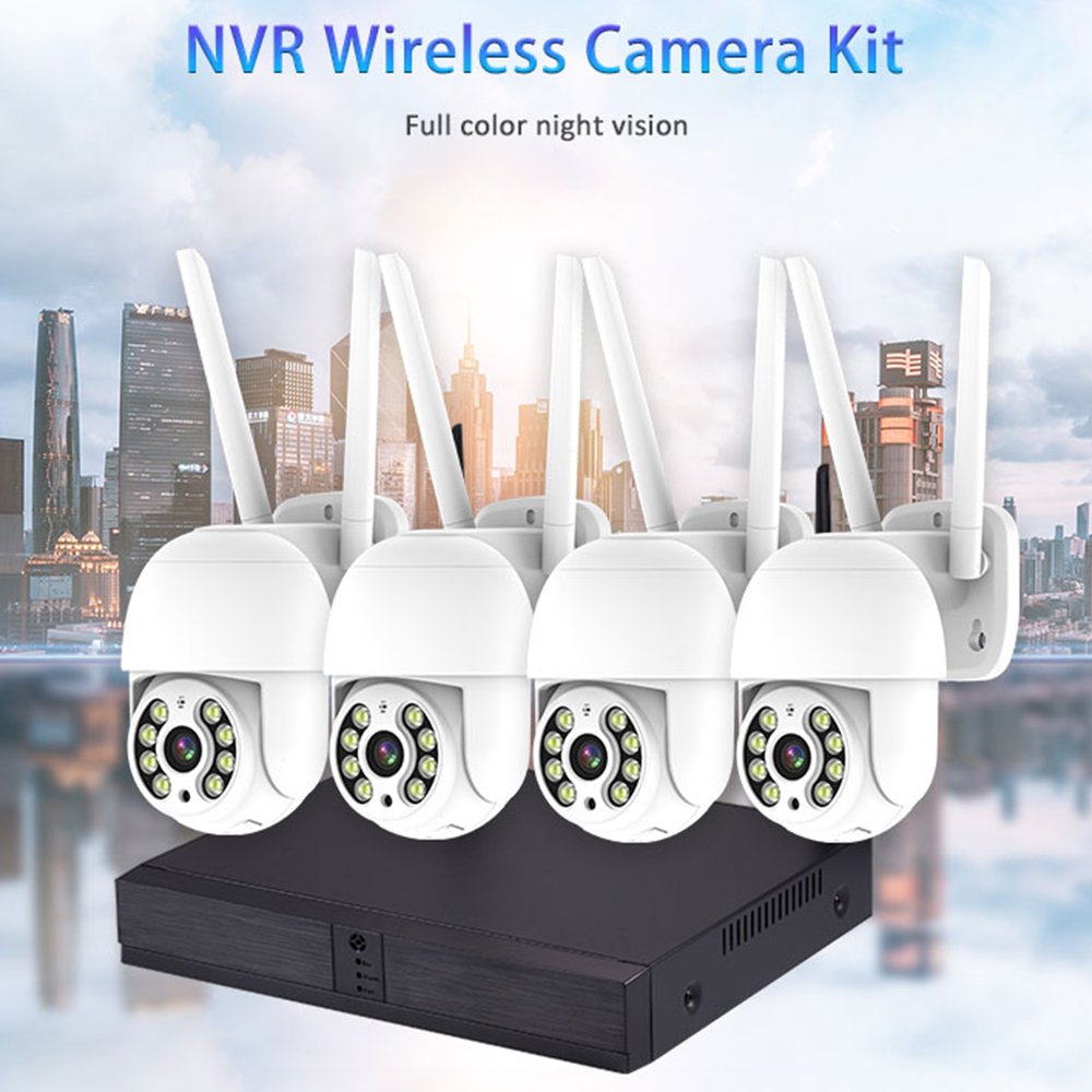 xmeye 3MP WiFi ptz Camera Home Security System wifi nvr Kit 4CH NVR Recorder Wireless CCTV Video Surveillance wifi camera kit