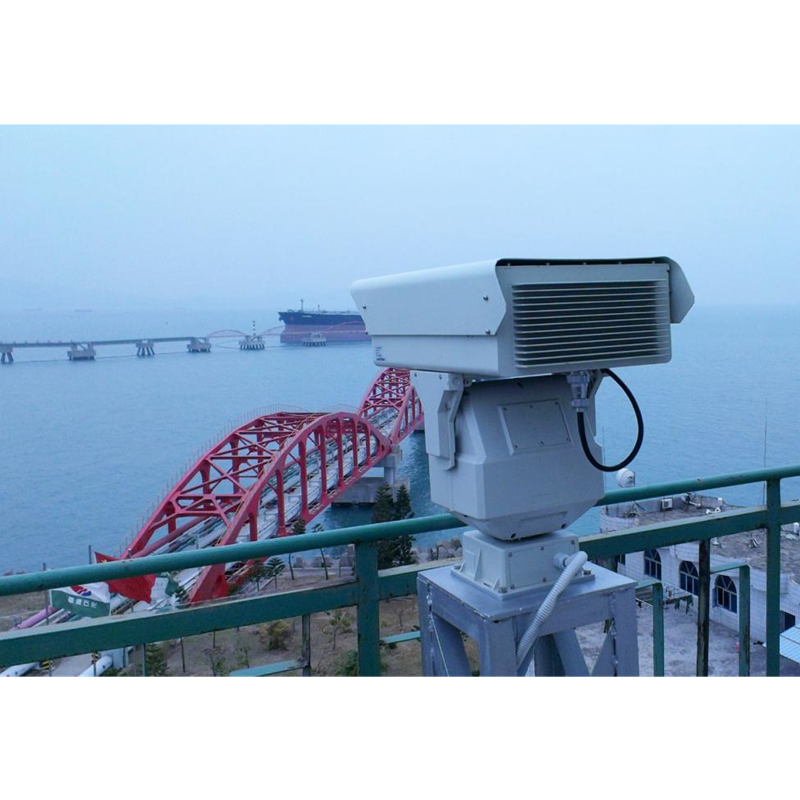 Long Range Perimeter Intruder Detection Thermal Camera Security System Ce Nvr H.265 Ip Camera 4mp Nvr Nvr Dual Len