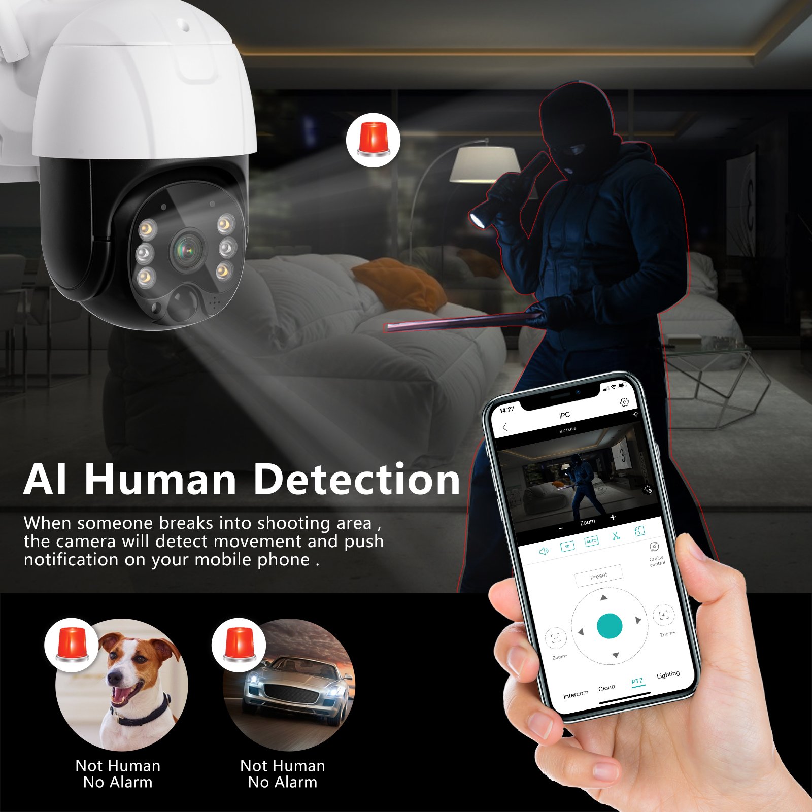Factory 4MP Low Power Icsee PIR Wireless 360 Web Ptz Outdoor 4G Solar Ip Wifi Security Camera System Cctv Network Camera