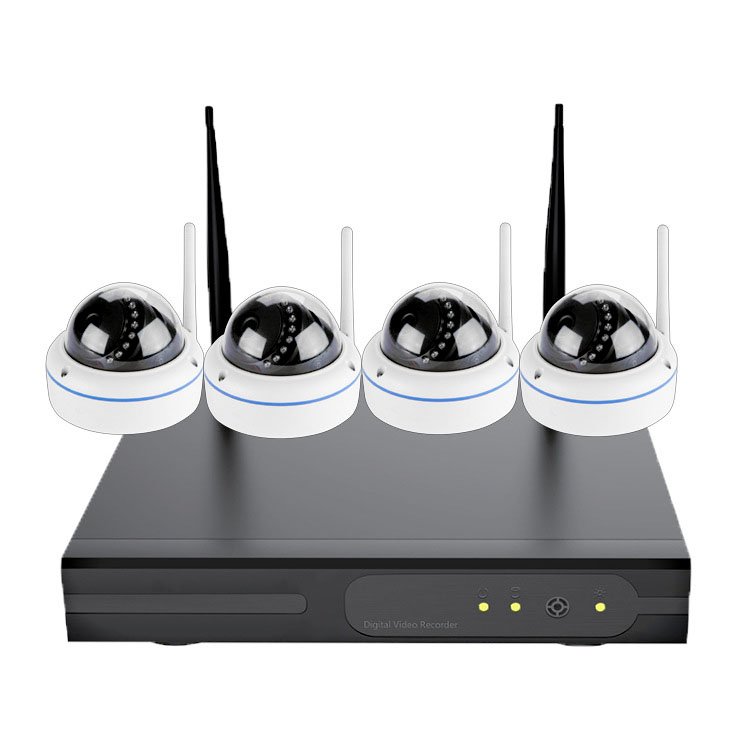 3/5mp indoor full color night vision POE security wireless NVR kit cctv outdoor video surveillance camera system