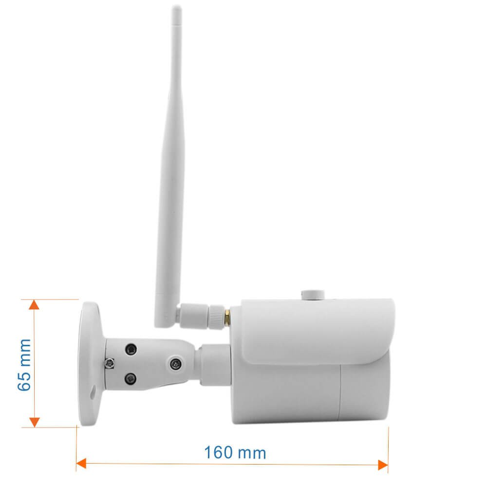 Enster Security Surveillance 1080P Night Vision Wireless 4CH Outdoor Antena WiFi Cctv Camera System Kit