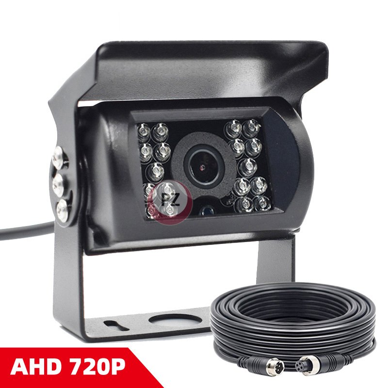 AHD 1080P 7 Inch IPS Screen Car Video Monitor Camera CCTV Surveillance Parking System With Cigarette Lighter Power Supply