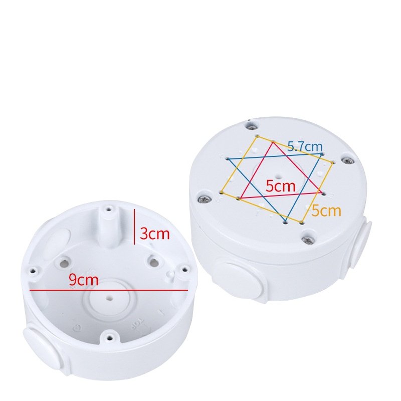 Junction Box Outdoor Waterproof Aluminium Alloy Metal CCTV Security Camera Junctionx Box for CCTV Camera