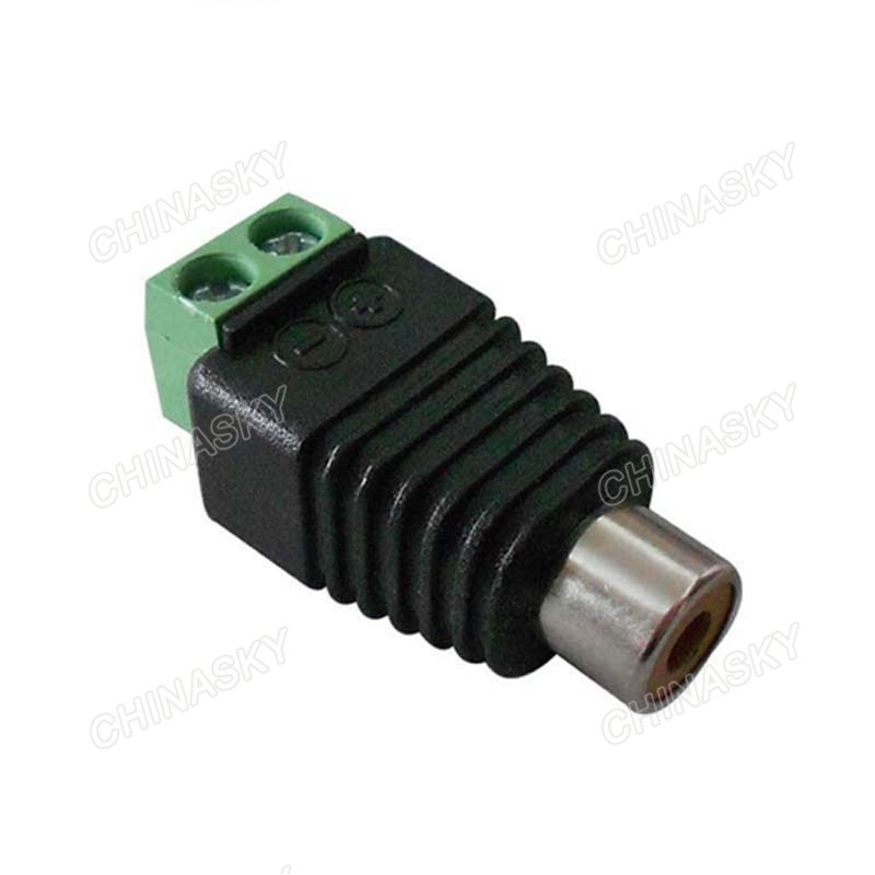 CCTV Female RCA Connectors with Screw Terminal (RC101)
