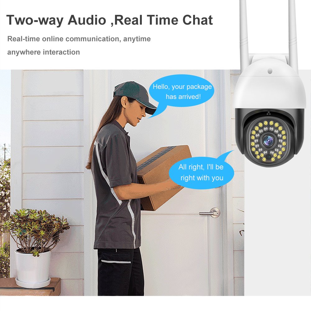 Wifi PTZ V380 Pro 1MP System Cctv Surveillance Network Outdoor Wireless Security Camera