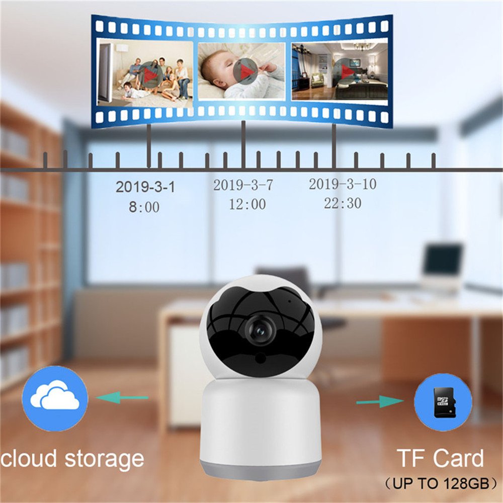 5.0MP Tuya Smart APP PAN Tilt Indoor WIFI IP Camera PTZ Wireless CCTV Mini Camera