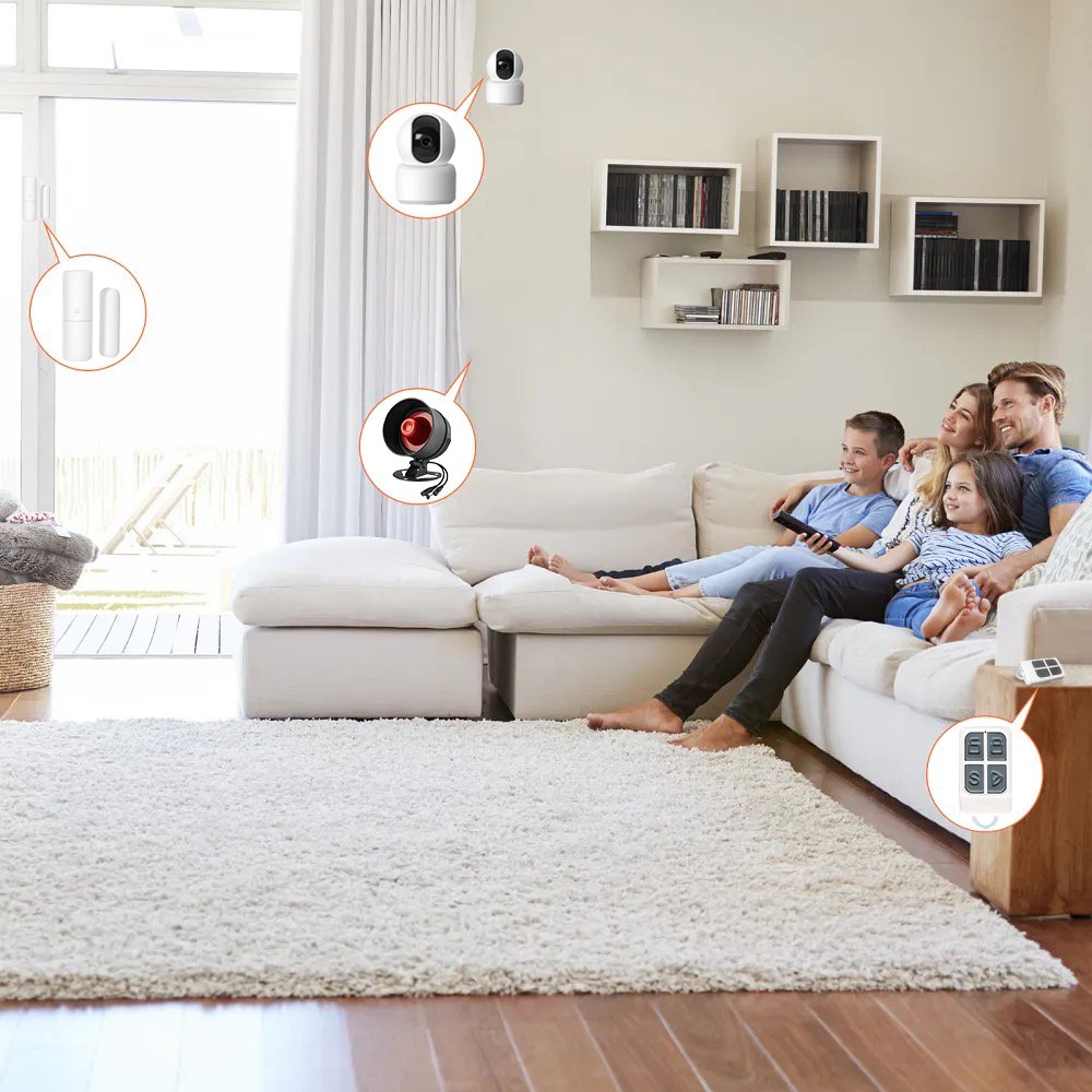 Tuya WIFI Speaker WIFI Outdoor Siren Kit Powerful Outdoor WIFI Alarm with 110dB Sound - Security Surveillance Remote Monitoring