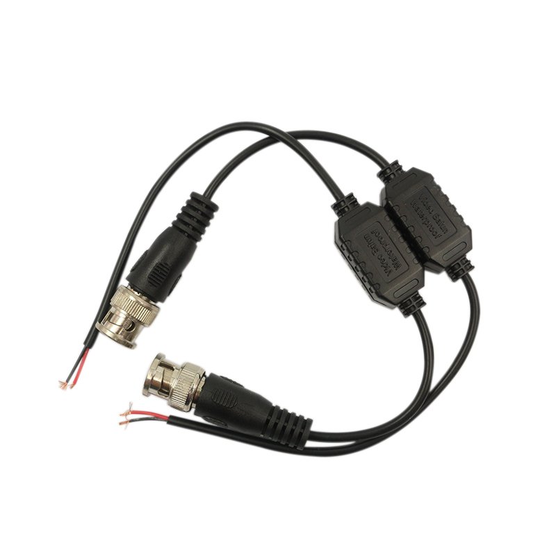 YJS -1301K HD passive UTP video balun cat5 to cctv bnc waterproof video balun hd cvi tvi ahd video balun for cctv camera
