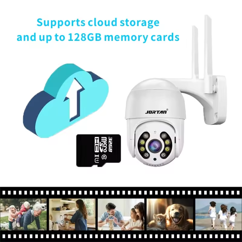 New Trend 2MP H.265 Wireless Cctv wifi security Camera outdoor Motion Detection Camcorder with cloud storage 128G memory cards
