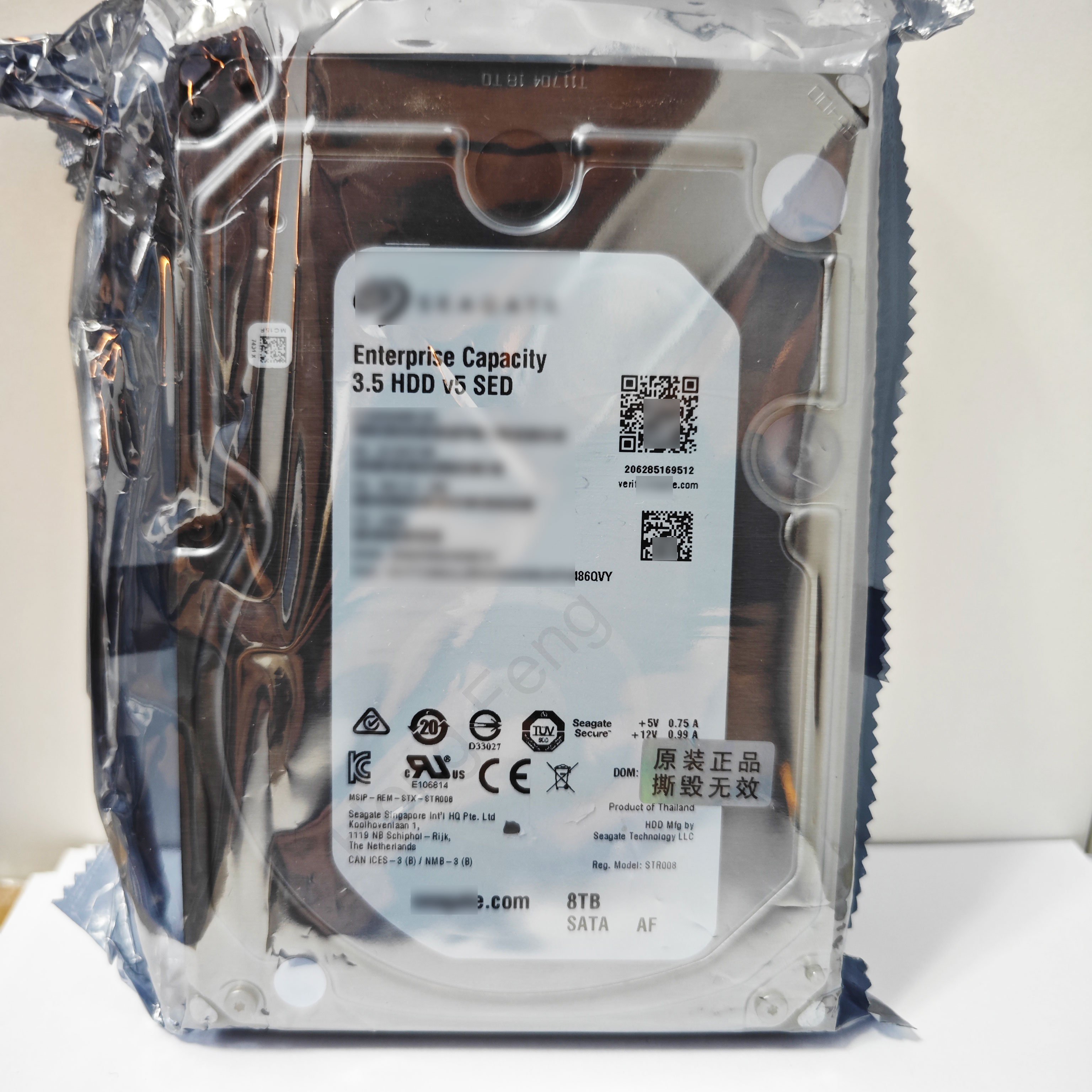 8TB HDD 3.5 second hand, almost new, surveillance hard drive, high speed used 8TB Hard Drive, 3.5 inch, second hand HDD