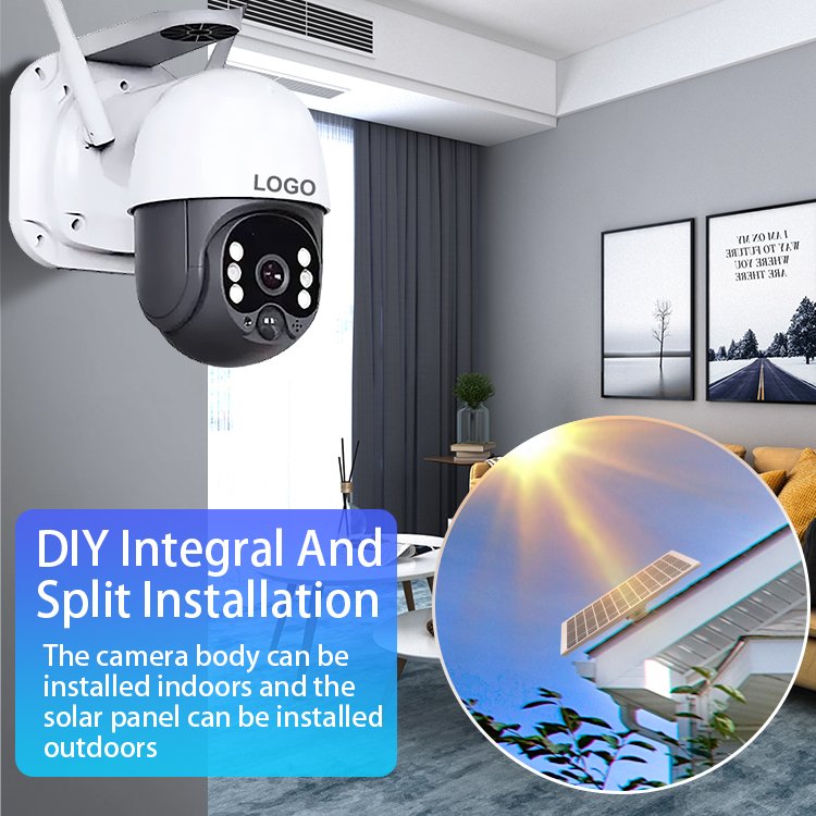 Seguranca Beveiliging Waterproof 4K Outdoor Ecurity System Ptz Security Wireless Cctv Wifi Camera With Wifi 1080P