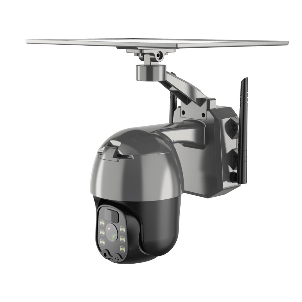 3MP Solar Camera Battery Powered Solar Camera Outdoor CCTV Wireless Camera WiFi Outdoor PIR Solar Powered 4G Solar Camera