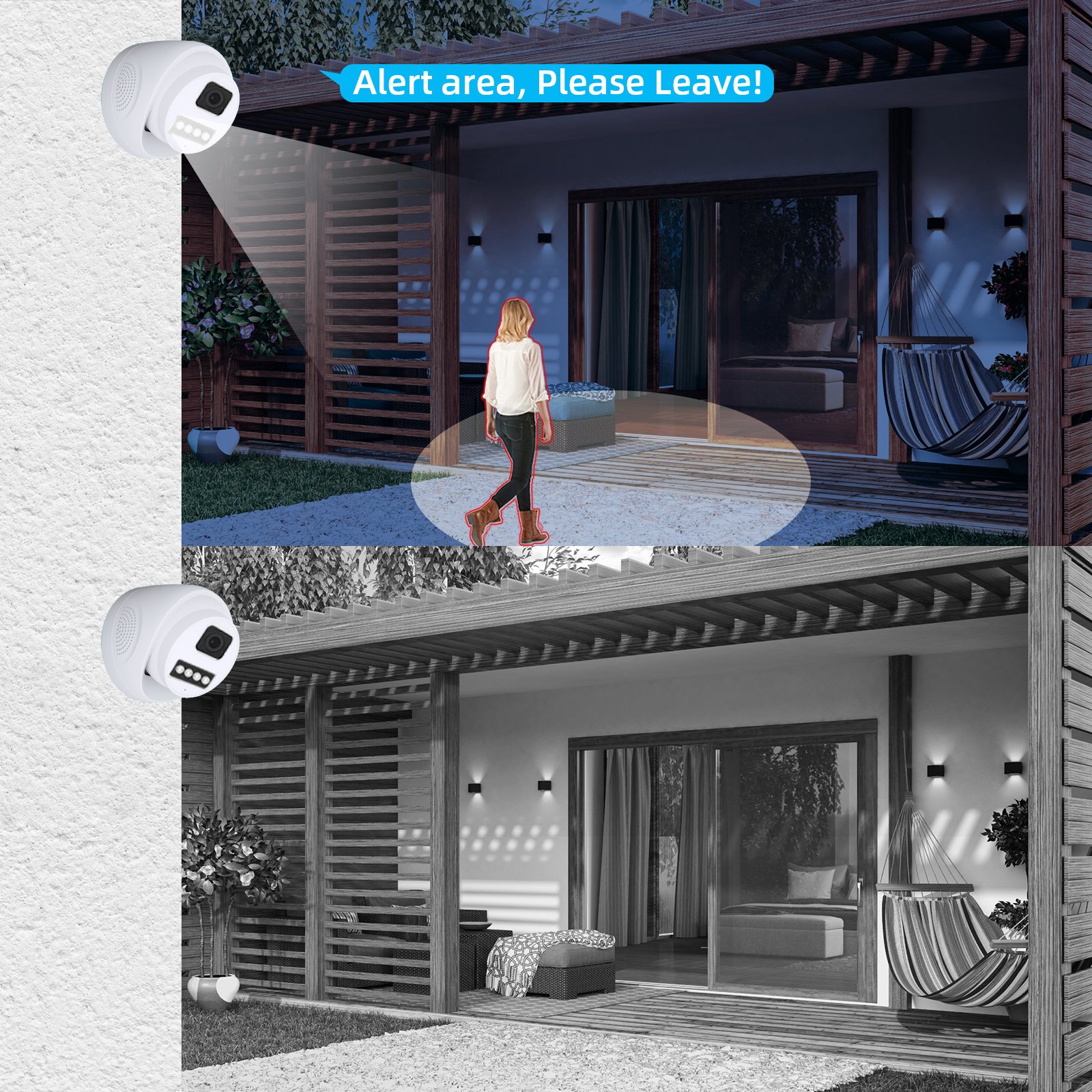 WESECUU video recorder indoor security alarm system poe security camera system cameras de seguridad network cctv system camera