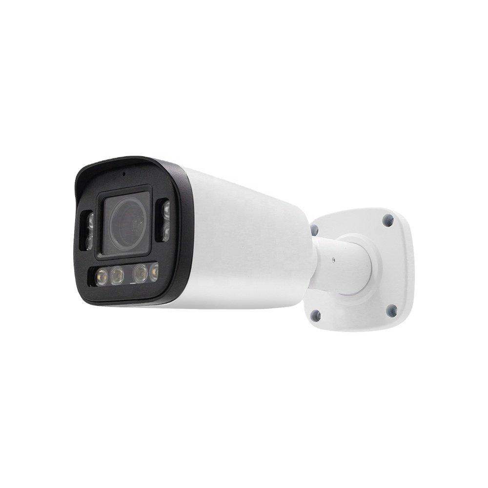 Smart Life 8MP 12MP 4K ColorVu dual light bullet IP camera 12MP fixed lens outdoor AI human detection H.265 security system