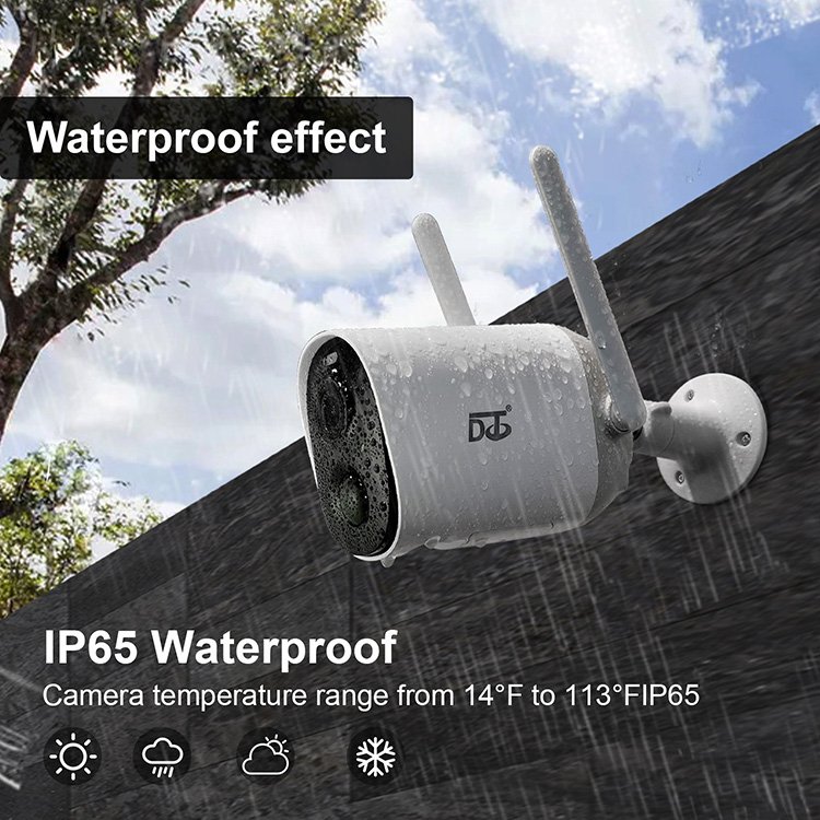 High Optical Zoom Camera Systems Outdoor Wifi Home Security Camera With Pan Tilt Zoom