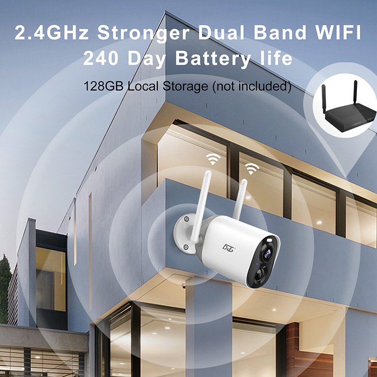 High Optical Zoom Camera Systems Outdoor Wifi Home Security Camera With Pan Tilt Zoom
