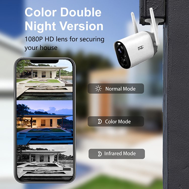 High Optical Zoom Camera Systems Outdoor Wifi Home Security Camera With Pan Tilt Zoom
