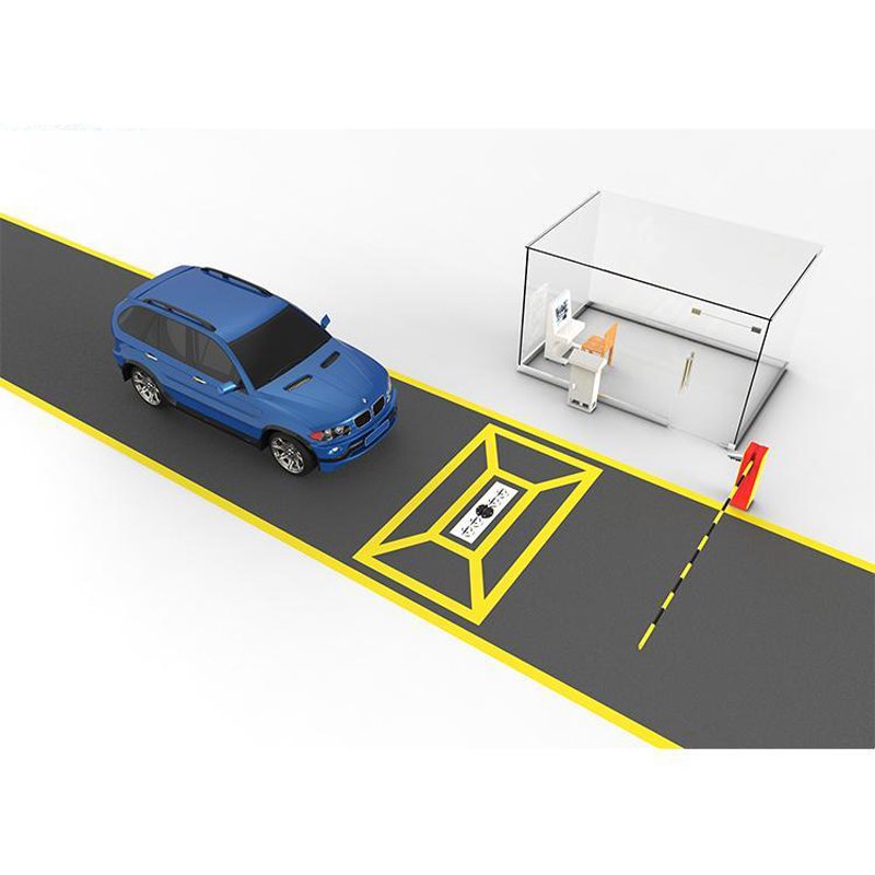 English System interface Under Vehicle Surveillance System Fixed UVIS UVSS Under Vehicle scanning system price
