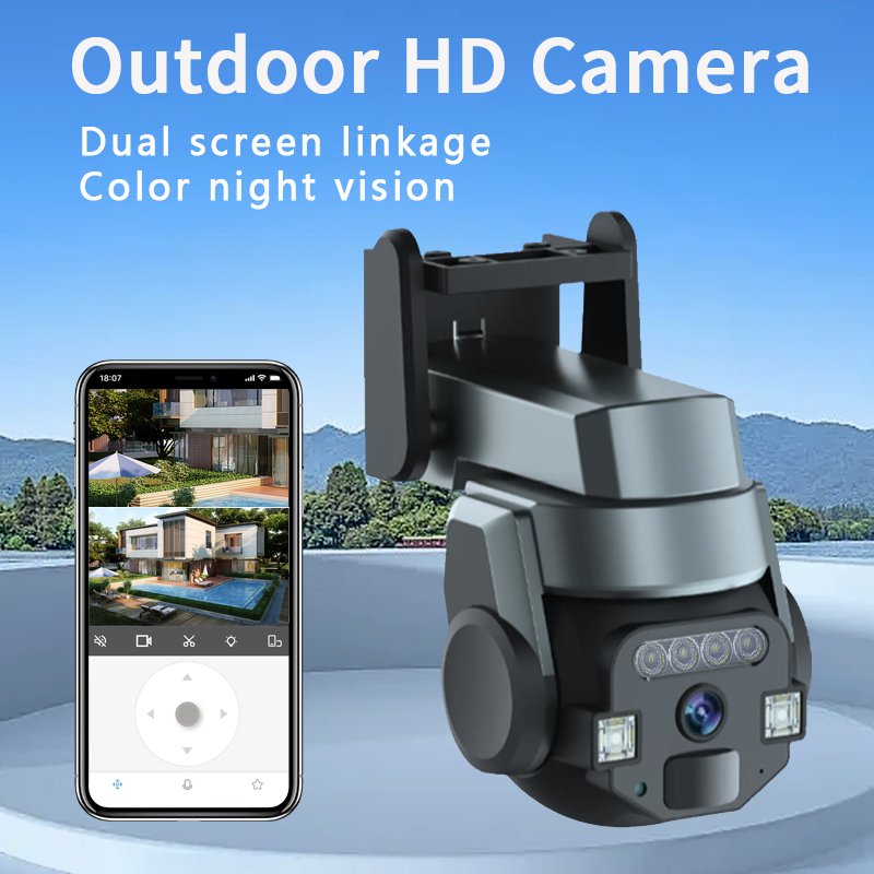 Security Camera System Ultra HD 5MP POE NVR Two-Way Audio Face Detect Color Night Vision CCTV Video Surveillance Set