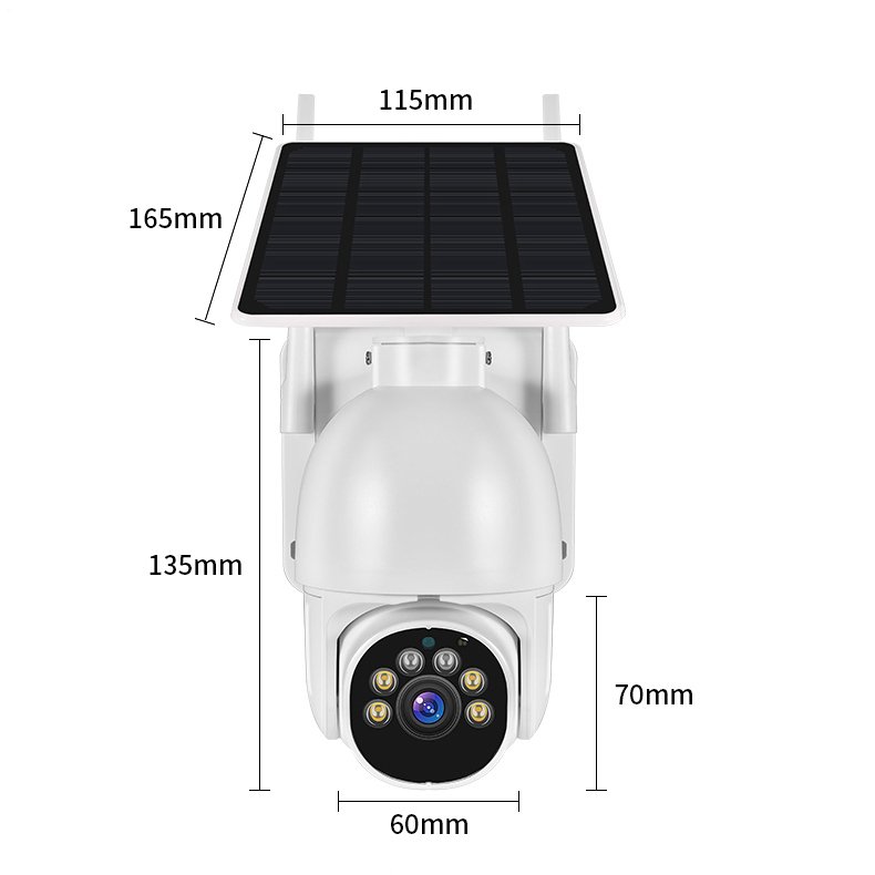 Tuya F9 High Quality Network Camera with Detection Intelligent Wireless WIFI 4G IP66 1080P Ultra-low-power Wireless Solar Camera