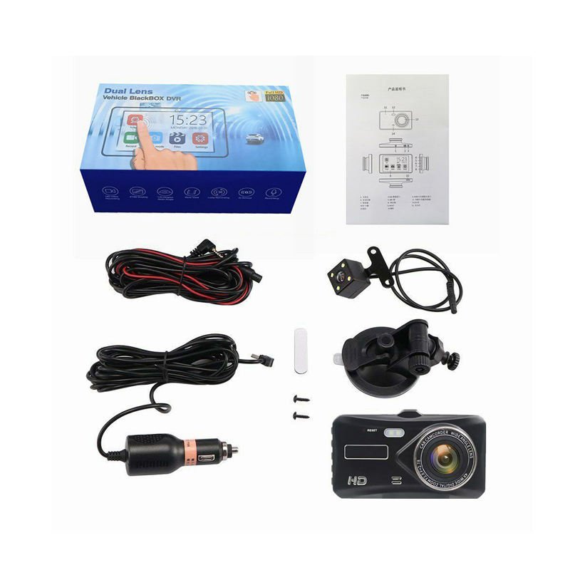 Factory Wholesale 2K 1920P Video Recorder Black Box Car Dvr Camera Dash Cam Built In Wifi Driving Recorder
