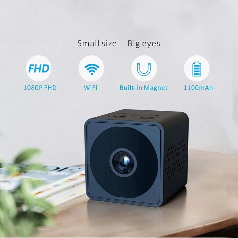 Micro USB Cam Mini Video Camera High Definit camera 1080p HD Resolution Night Vision WiFi Camera system for Home bedroom