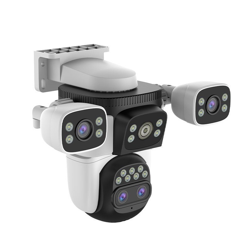 Vstarcam 360 degree record outdoor solar cctv ai camera system recording voice alert color night vision solar panel wifi camera