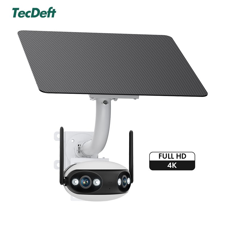 TecDeft Solar System Off-grid Energy Storage System Lithium Battery for Farm Outdoor 4G Router Lighting Surveillance Camera