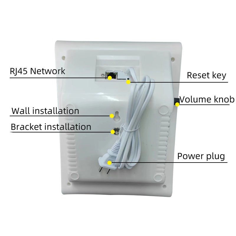 Speaker 20W Intercom camhipro App Network Video Recorder Surveillance Wireless H 265 Wifi Camera Humanoid warning System Smart