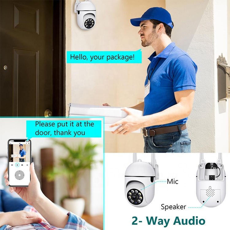 Jortan Smart Home Indoor 2mp Wifi Ip Camera Surveillance Security System Outdoor Ptz Security Camera Wireless Mini Cctv Camera