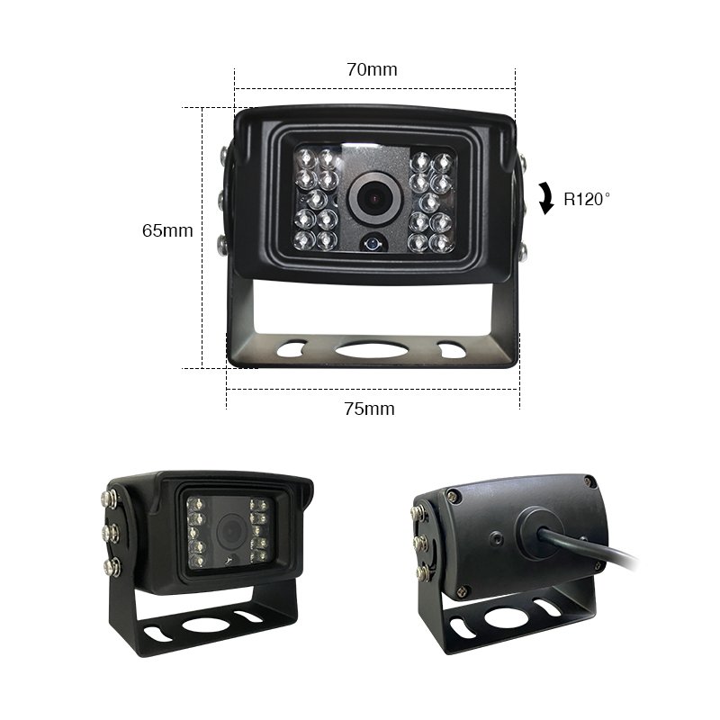 2023 Waterproof HD mirror camera truck camera system reverse camera for truck