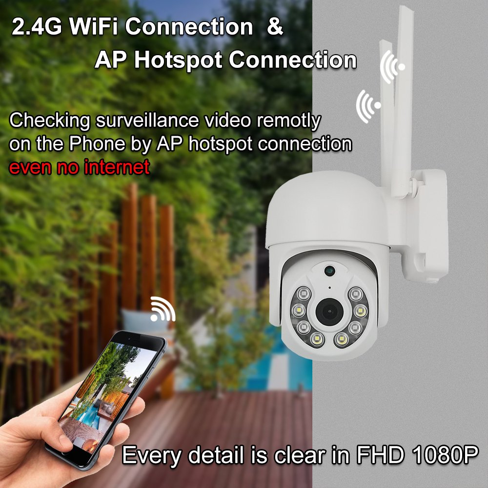 OEM wireless outdoor dome ptz ip camera video surveillance systems dual light tuya ptz panoramic wireless cctv camera