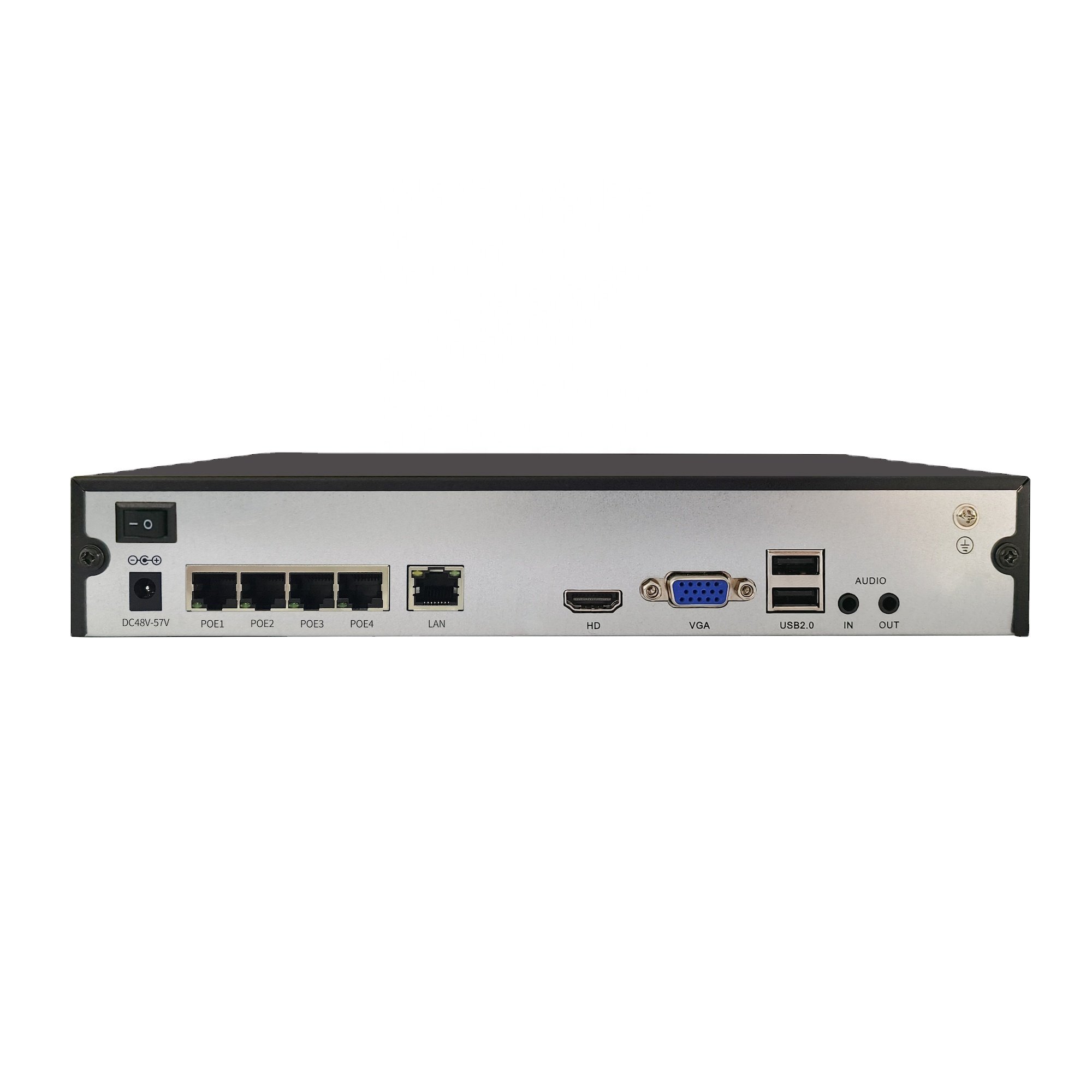 16 PoE ports support 16PCS 8MP 4K IP cameras input SeeEasy App smart recording and playback intelligent network video recorder