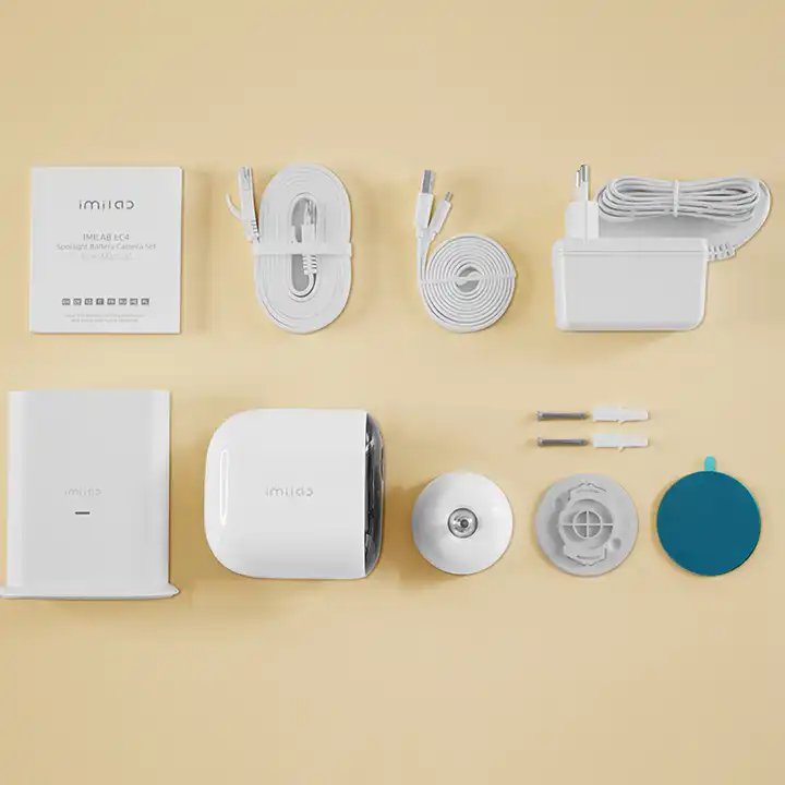 IMILAB EC4 Outdoor Smart Home Security Camera HD Night Vision WiFi Network Technology IP Surveillance System Wireless Spotlight