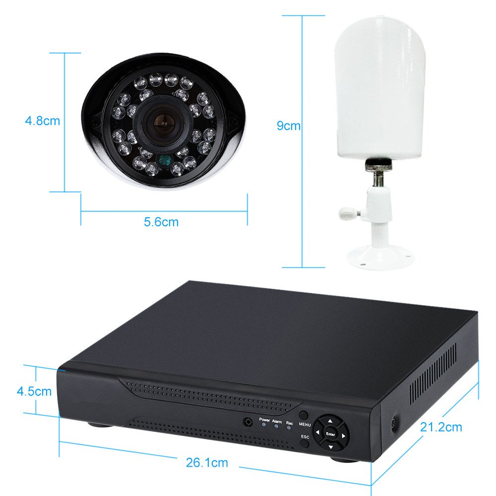 2020 Newest Security Camera System Ahd Cctv Camera Kit