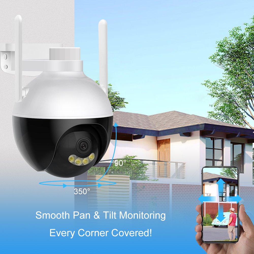 New 4G 4MP Wireless Surveillance Outdoor Security Cameras Wifi IP Ptz Camera Security Wifi 4G Ptz Camera