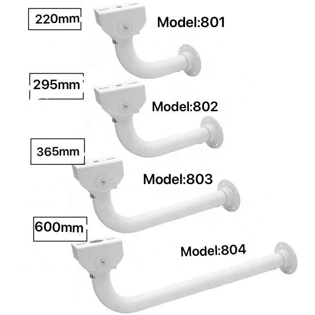 1 Custom made outdoor cctv bullet camera housing case waterproof Aluminum Alloy CCTV camera housing