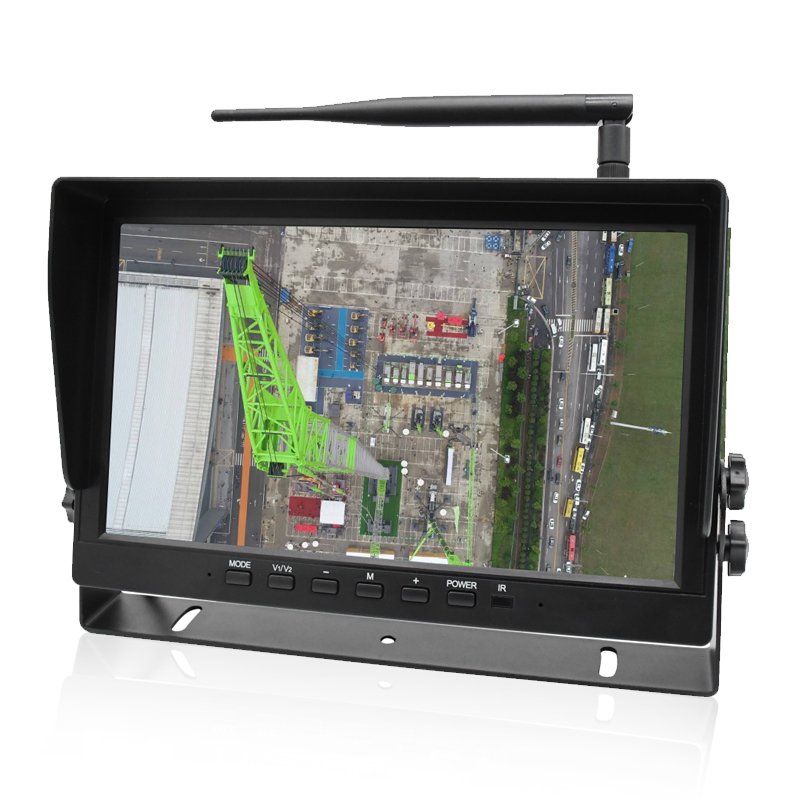 Construction Site Surveillance with 30X Zoom Camera